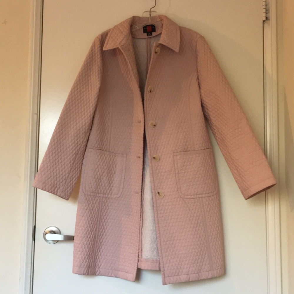 Pink Quilted coat